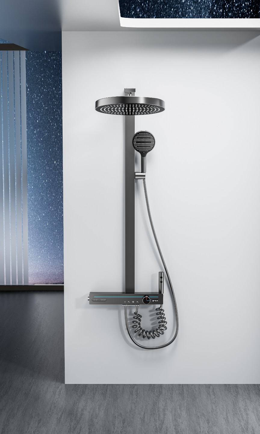 AquaFlow X7 – Smart Shower Set With Side SPA